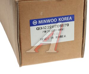 Изображение 4, QD43220-T05970 Вал КПП HYUNDAI HD65, 78 дв.D4GA (M035S5) первичный MINWOO