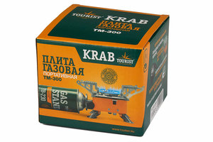 Изображение 6, TM-300 Плита газовая портативная Krab TOURIST