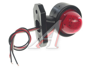 Изображение 1, AF19-09LED Фонарь габаритный красный/белый 24V стойка малая