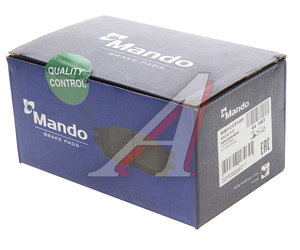 Изображение 3, MBF015149 Колодки тормозные MERCEDES W203, 209 (00-) передние (4шт.) MANDO