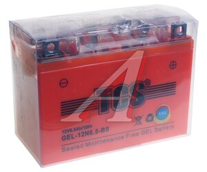 Изображение 1, 6СТ6.5 12N6,5-BS Аккумулятор TCS MOTO GEL 6.5А/ч