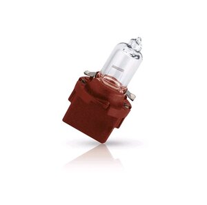 Изображение 2, 12614CP Лампа 12V 3W BAX10d коричневый патрон PHILIPS