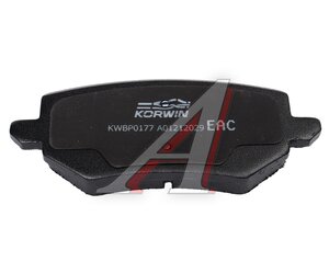 Изображение 3, KWBP0177 Колодки тормозные GREAT WALL Poer задние (4шт.) KORWIN