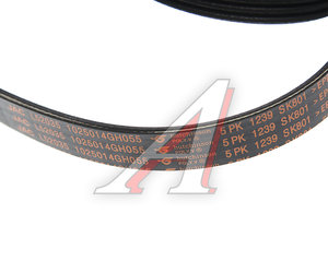 Изображение 2, 1025014GH055 Ремень приводной поликлиновой 5PK1239 JAC S3 (17-) генератора OE