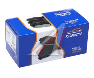 Изображение 6, KWBP0166 Колодки тормозные GEELY Tugella (20-) передние (4шт.) KORWIN