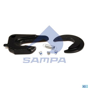 Изображение 2, 095.554 Ремкомплект седельного устройства (замок) SAMPA