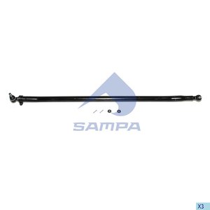 Изображение 1, 097.196-01 Тяга рулевая DAF CF75, 85 поперечная L=1698мм SAMPA