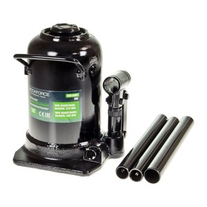 Изображение 1, RF-TH810001BIG Домкрат бутылочный 10т 210-520мм 2-х плунжерный ROCKFORCE