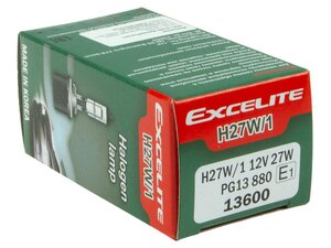Изображение 3, EX-13600 Лампа 12V H27W/1 27W PG13 Standart EXCELITE