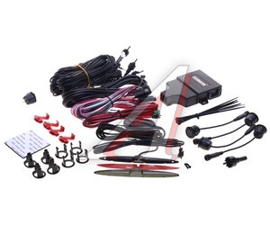 Изображение 1, 24U-4-A-Black Парктроник d=18мм 4 сенсора черный комплект PARKMASTER