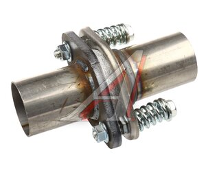 Изображение 1, CBD602.201 Фланец трубы глушителя d=50мм (кольцо, комплект крепежа, патрубки) ромб демпфер CBD