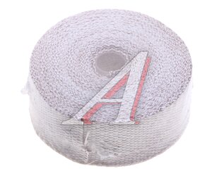 Изображение 2, RS-129101 Термолента для глушителя (1х50х10000мм) стекловолокно бежевая PRO SPORT