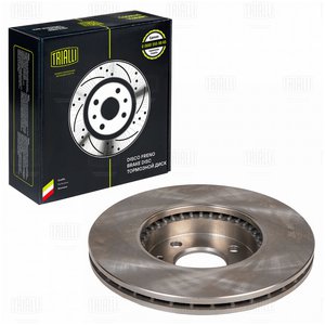 Изображение 2, DF095117 Диск тормозной RENAULT Laguna (95-), Megane (97-) передний (1шт.) TRIALLI