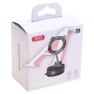 Изображение 3, C181 black Держатель телефона универсальный магнитный черный XO