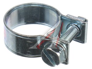 Изображение 1, 00-00000129 Хомут винтовой (мини) 16-18мм /9 W1 TECHNIK