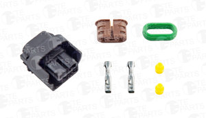 Изображение 1, 7741155 Разъем VAG электрический (2-х контактный) TE PARTS