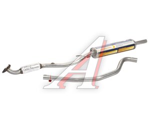 Изображение 1, CBD120.043 Глушитель OPEL Corsa D (комплект 2шт.) нержавеющая стальCBD