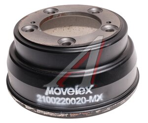 Изображение 1, 2100220020-MX Барабан тормозной JAC N35 задний MOVELEX