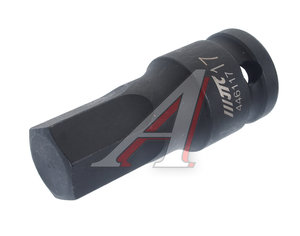 Изображение 1, JTC-446117 Бита-головка 1/2" HEX H17х25мм ударная L=60мм JTC