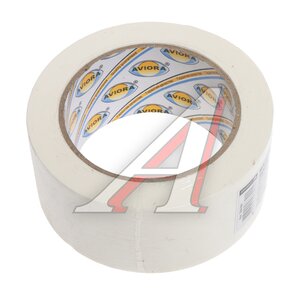Скотч малярный 48ммx0.125мм 40м белый крепированный AVIORA, ,
                                                          фото 1 Изображение 1, 304-004 Скотч малярный 48ммx0.125мм 40м белый крепированный AVIORA