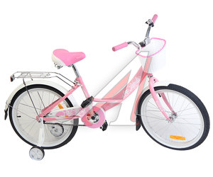 Изображение 1, JK18440120B Велосипед 20" 1-ск. (7-11лет) розовый STITCH