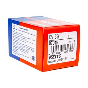 Изображение 4, KO-0701H Лампа 12V H7 55W PX26d KOITO