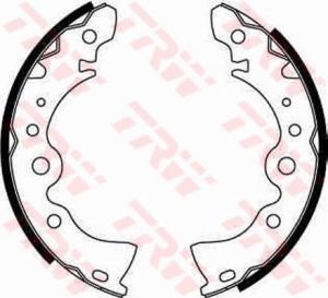 Изображение 2, GS8246 Колодки тормозные NISSAN Almera Classic задние (4шт.) TRW