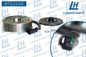 Изображение 8, 8752436 Шкив RENAULT Duster (10-) компрессора кондиционера LONGHO