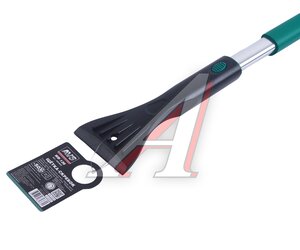 Изображение 4, A85365S Щетка со скребком телескопическая 89-126см поворотная черно-бирюзовая AVS