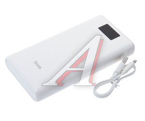 Изображение 1, B35E white Аккумулятор внешний 30000мА/ч для зарядки мобильных устройств HOCO