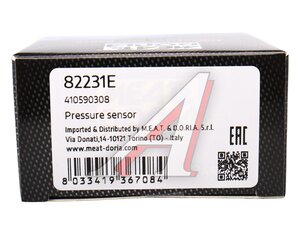 Изображение 6, 82231E Датчик давления RENAULT Clio (08-), Laguna (07-) наддува MEAT&DORIA