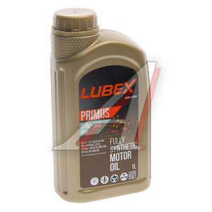 Изображение 1, L034-1324-1201 Масло моторное PRIMUS MV CF/SL A3/B4 5W30 синт.1л LUBEX