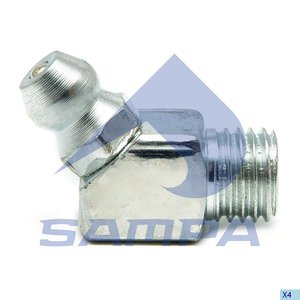 Изображение 2, 112.002 Масленка угловая 45 градусов М8х1 SAMPA