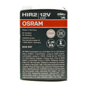 Изображение 5, 9012CBN Лампа 12V HIR2 55W PX22d +100% 5000K Cool Blue Intense NextGen OSRAM