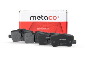 Изображение 1, 3010-315 Колодки тормозные BMW 3 (G20, G21) дисковые задние (4шт.) METACO