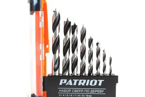 Изображение 2, 815010103 Набор сверл по дереву 4.0-10.0мм (8шт.) PATRIOT