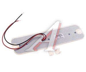 Изображение 2, ЕС 11.06-12 LED2 Плафон освещения салона бесцветный прозрачный с выключателем (12V,  светодиод) ЕВРОСВЕТ