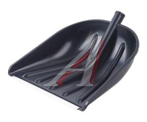 Изображение 1, ЗИМА №1 Лопата снеговая пластиковая 460х410мм без черенка ЗИМА