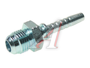 Изображение 2, M12510-04-06 Фитинг JIC(Ш) конус 37°(74°) 1/4" (9/16"-18)