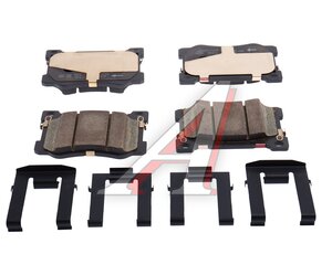 Изображение 1, 58101-3TA50 Колодки тормозные HYUNDAI Equus (13-) передние (4шт.) OE