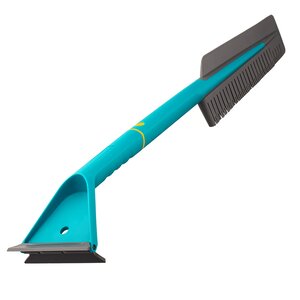 Изображение 1, 71120 Щетка со скребком 65см термопластичная резина серо-голубая VAL ALPINA