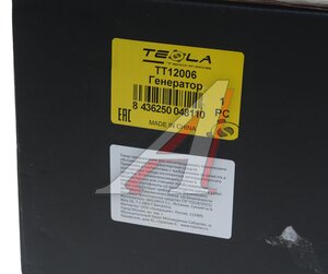 Изображение 5, TT12006 Генератор CHEVROLET Aveo (03-) (85А) TESLA TECHNICS