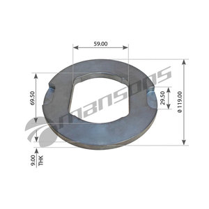 Изображение 1, 200.160 Шайба DAF ступицы стопорная MANSONS