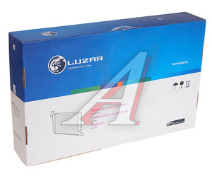 Изображение 5, LRC01192B Радиатор ВАЗ-2190 алюминиевый (АКПП) с кондиционером LUZAR