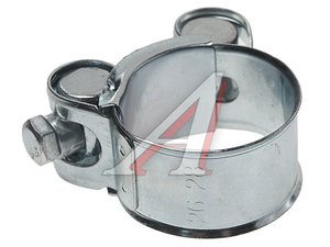 Изображение 2, 307GR026 Хомут силовой d=026-028 (27) оцинкованная сталь W1 KIT++