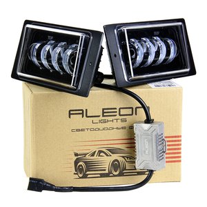 Изображение 1, AL-10W-7 Фара противотуманная ВАЗ-2110 светодиодная 33W 6000К 7 линз (2шт.) ALEON
