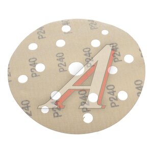 Изображение 2, AF-GC-150-15-240 Круг шлифовальный на липучке D150 P240 15 отверстий ABRAFORM