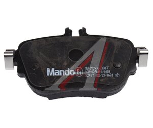 Изображение 3, MBF015996 Колодки тормозные MERCEDES E (W213) задние (4шт.) MANDO