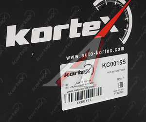 Изображение 3, KC0015S Фильтр воздушный салона HONDA Civic (94-01) угольный KORTEX