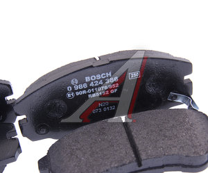 Изображение 3, 0986424366 Колодки тормозные OPEL Frontera (92-04) передние (4шт.) BOSCH